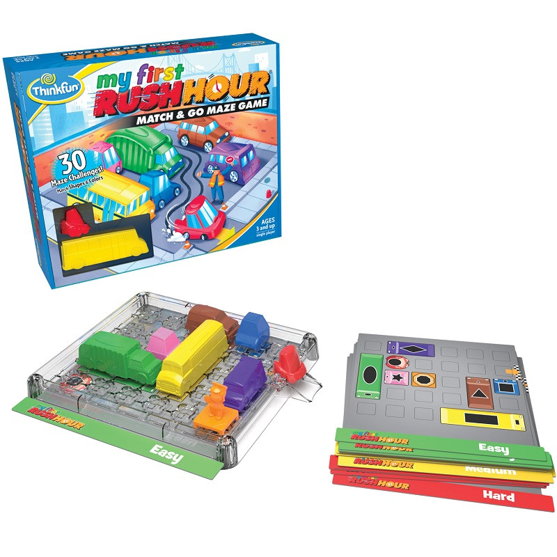 Игра-головоломка "Час Пик" для самых маленьких | ThinkFun My First Ruch Hour 5090
Игра-головоломка "Час Пик" для самых маленьких | ThinkFun My First Ruch Hour 5090