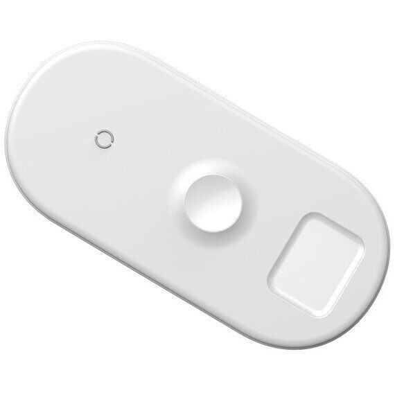 Беспроводная зарядка Без бренда Baseus Smart 3in1 Wireless Charger for iPhone/Watch/AirPods 18W MAX White
Беспроводная зарядка Без бренда Baseus Smart 3in1 Wireless Charger for iPhone/Watch/AirPods 18W MAX White