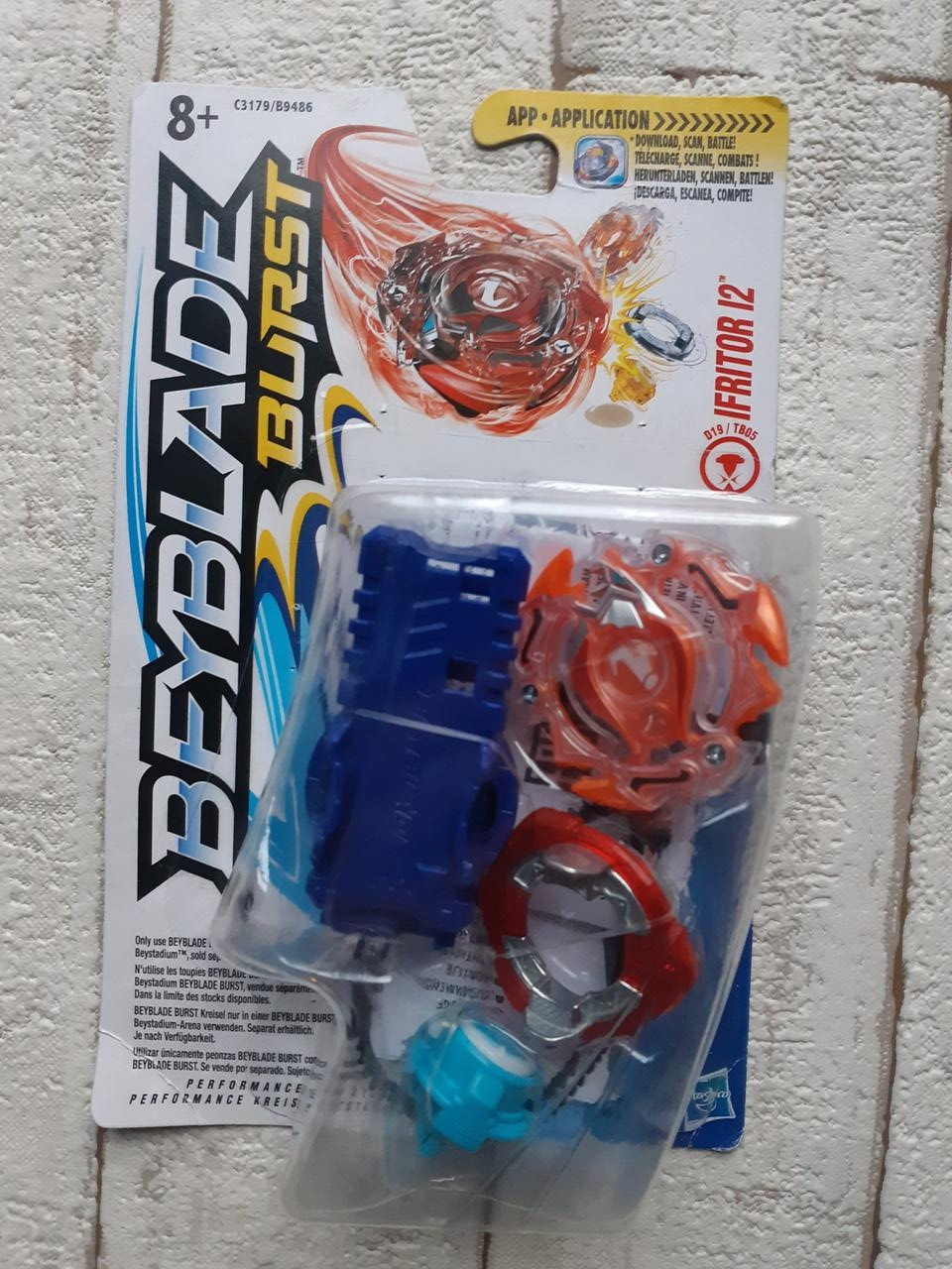 Набор с пусковым механизмом Hasbro Ifritor I2 Ифритор I2 Beyblade Бейблейд B9486 C3179
Набор с пусковым механизмом Hasbro Ifritor I2 Ифритор I2 Beyblade Бейблейд B9486 C3179