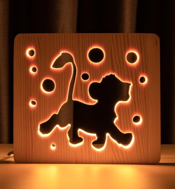 Светильник ночник ArtEco Light из дерева LED "Веселый львенок" с пультом и регулировкой цвета, RGB
Светильник ночник ArtEco Light из дерева LED "Веселый львенок" с пультом и регулировкой цвета, RGB