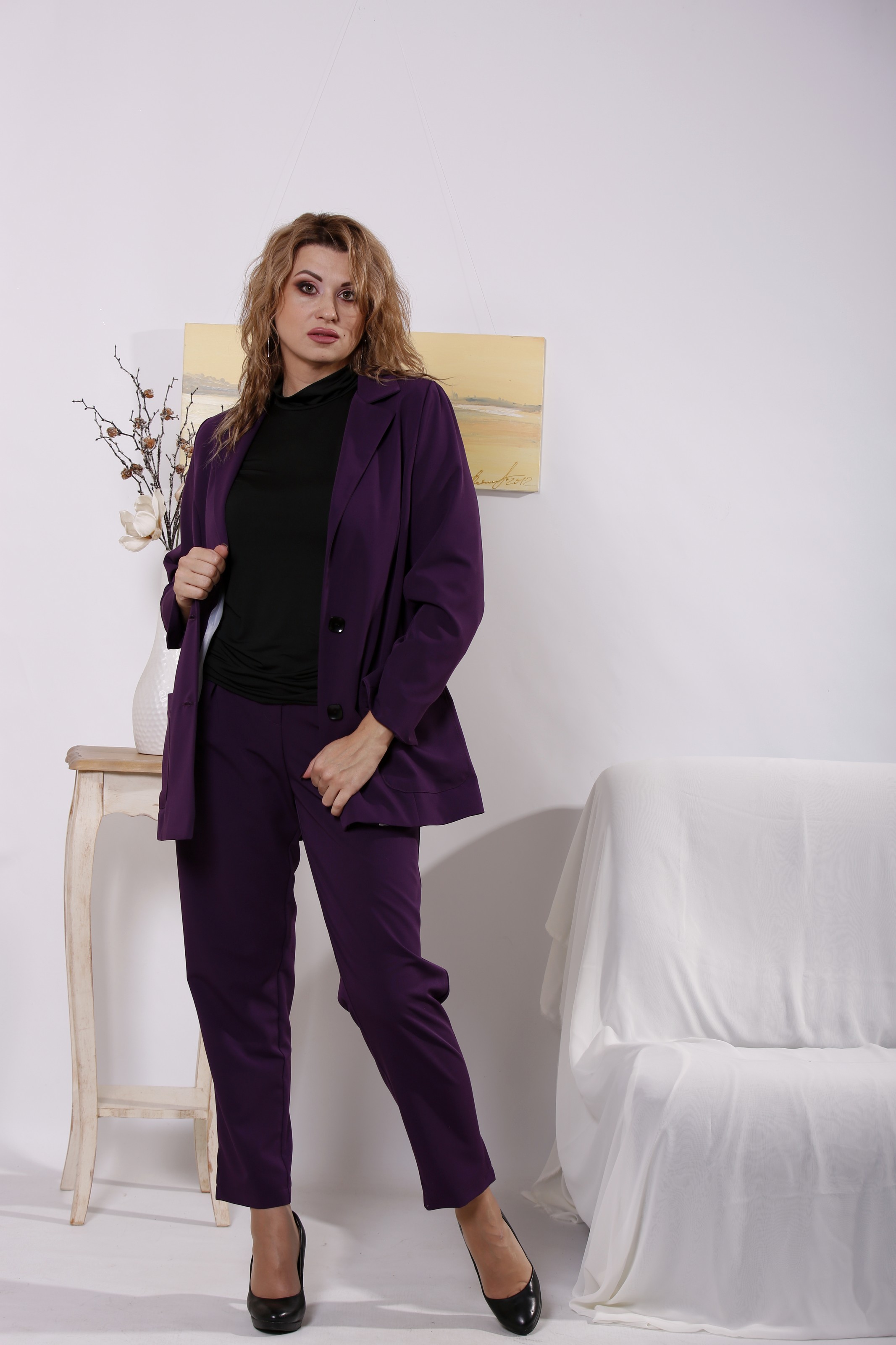 Брючный костюм Maximoda ЕGS01632-3 фиолетовый, Брючный костюм Maximoda ЕGS01632-3 74 фиолетовый
Брючный костюм Maximoda ЕGS01632-3 фиолетовый, Брючный костюм Maximoda ЕGS01632-3 74 фиолетовый