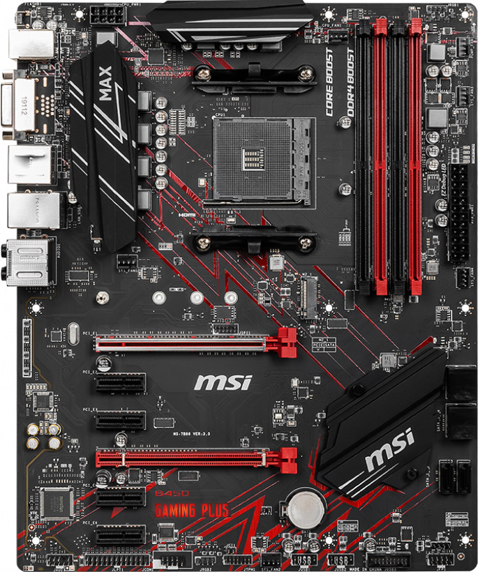 Материнcкая плата MSI B450 Gaming Plus MAX sAM4 B450 4xDDR4 HDMI-DVI ATX (B450 Gaming Plus MAX) Over-Stock
Материнcкая плата MSI B450 Gaming Plus MAX sAM4 B450 4xDDR4 HDMI-DVI ATX (B450 Gaming Plus MAX) Over-Stock
