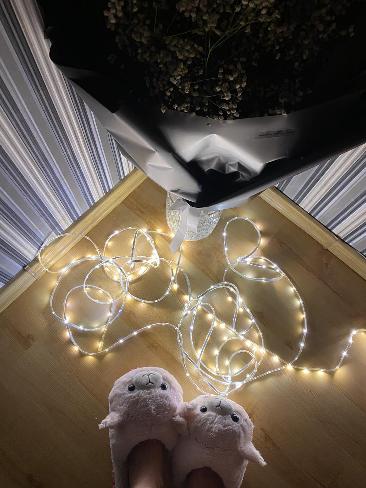 Світлодіодна Led стрічка з ефектом іскри 8м, вулична (787878)
Світлодіодна Led стрічка з ефектом іскри 8м, вулична (787878)