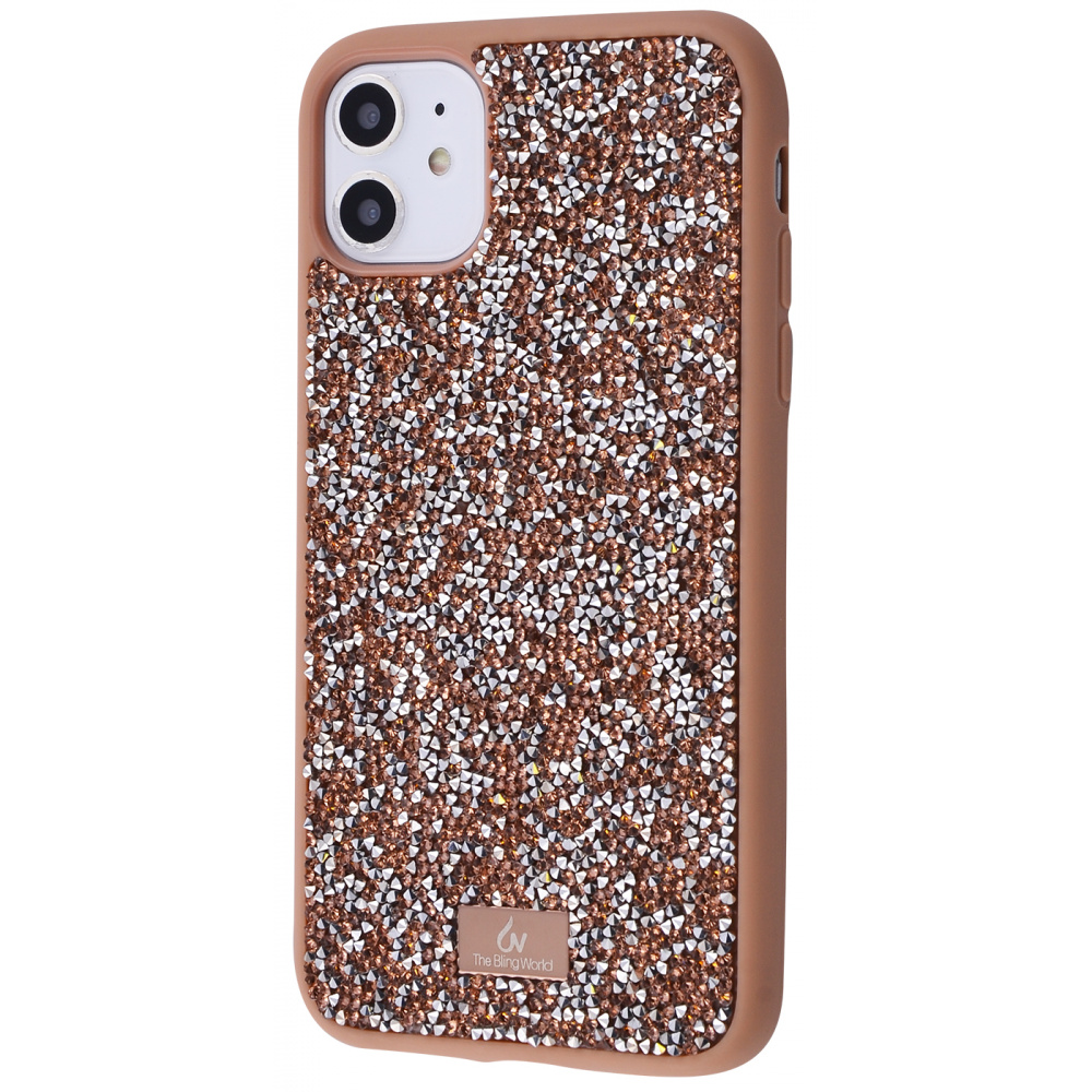 Чехол-накладка с камнями и блёстками Bling World Grainy Diamonds (TPU) iPhone 11 rose gold Розовый Золотой
Чехол-накладка с камнями и блёстками Bling World Grainy Diamonds (TPU) iPhone 11 rose gold Розовый Золотой