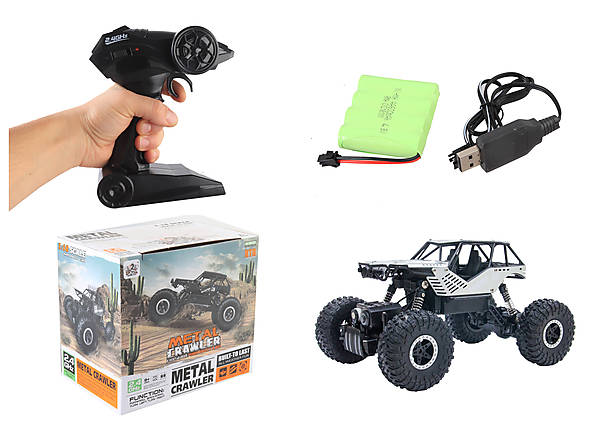 Автомобиль OFF-ROAD CRAWLER на р/у – ROCK серебристый Sulong Toys (SL-111RHS)
Автомобиль OFF-ROAD CRAWLER на р/у – ROCK серебристый Sulong Toys (SL-111RHS)