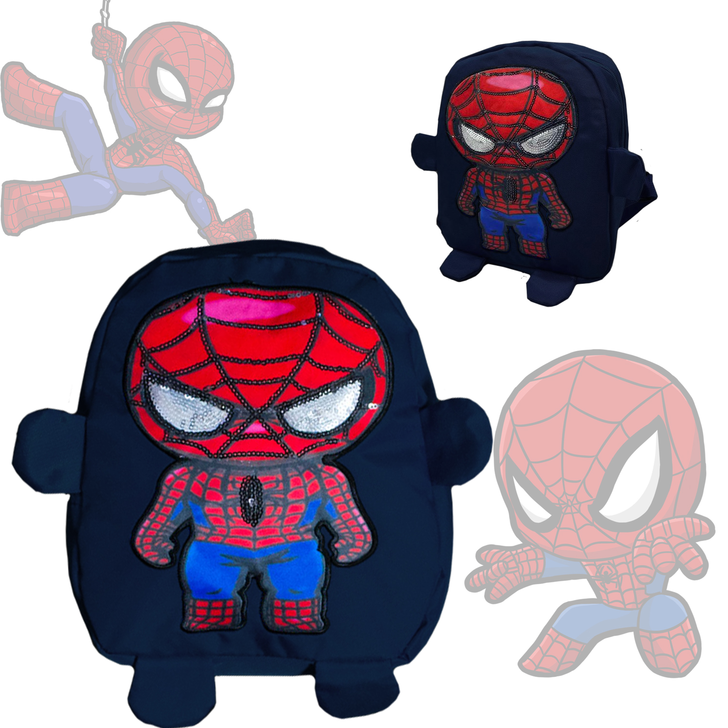 Детский рюкзак мягкий с нашивкой spider man, человек паук одно отделение на молнии и регулируемые лямки Тёмно-синий
Детский рюкзак мягкий с нашивкой spider man, человек паук одно отделение на молнии и регулируемые лямки Тёмно-синий