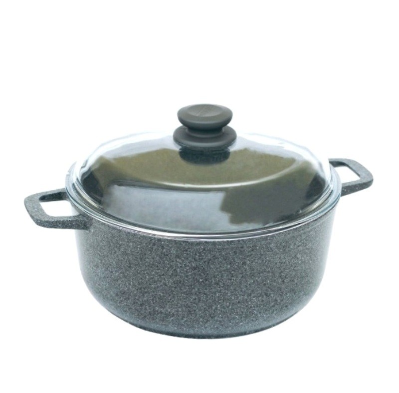 Кастрюля Биол литая 4л, 240 мм Гранит Грей со стеклянной крышкой
Кастрюля Биол литая 4л, 240 мм Гранит Грей со стеклянной крышкой