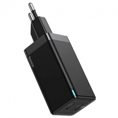Зарядное устройство Baseus GaN2 QC C+C 45W + Cable Type-C 100W black (CCGAN-M01)
Зарядное устройство Baseus GaN2 QC C+C 45W + Cable Type-C 100W black (CCGAN-M01)
