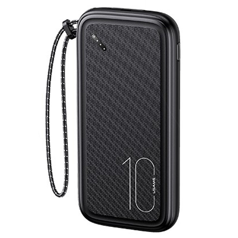 Портативное зарядное устройство Power bank Usams US-CD150 PB56 with Lanyard 10000mAh Черный
Портативное зарядное устройство Power bank Usams US-CD150 PB56 with Lanyard 10000mAh Черный
