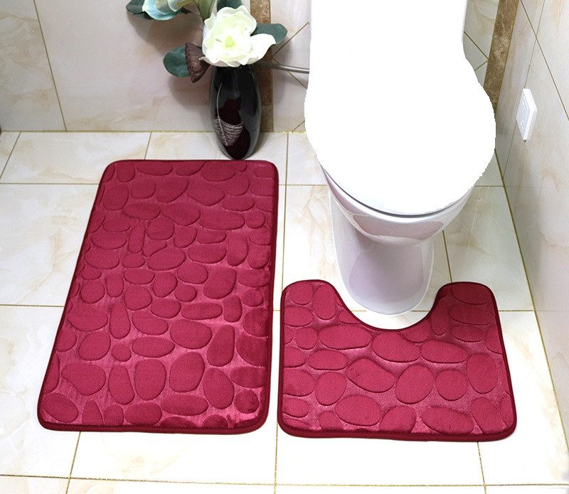 Набор ковриков для ванной Homytex 50*80 см + 50*40 см микрофибра/пена с эффектом памяти камни бордо арт.HT-580011
Набор ковриков для ванной Homytex 50*80 см + 50*40 см микрофибра/пена с эффектом памяти камни бордо арт.HT-580011