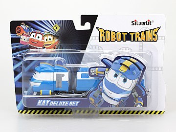 Игрушка-паровозик с двумя вагонами Кей "Robot Trains" - Silverlit (20-757512)
Игрушка-паровозик с двумя вагонами Кей "Robot Trains" - Silverlit (20-757512)