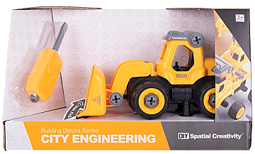 Конструктор LM8013-SZ-1 "Бульдозер" 27 элементов, желтый - Diy Spatial Creativity (20-788024)
Конструктор LM8013-SZ-1 "Бульдозер" 27 элементов, желтый - Diy Spatial Creativity (20-788024)