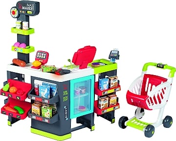 Интерактивный супермаркет "Maxi Market", с тележкой, 50 аксессуаров - Smoby (20-1035355)
Интерактивный супермаркет "Maxi Market", с тележкой, 50 аксессуаров - Smoby (20-1035355)