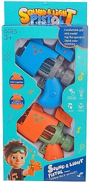 Игрушка бластер "Sound&Light Pistol", 2шт., синий+оранжевый - Shantou (20-1036905)
Игрушка бластер "Sound&Light Pistol", 2шт., синий+оранжевый - Shantou (20-1036905)