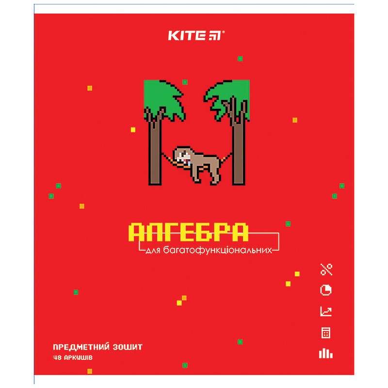 Зошит Kite предметний 48 арк. клітка гібр лак з УФ, Pixel, алгебра K21-240-16 (упаковка 8 шт.)
Зошит Kite предметний 48 арк. клітка гібр лак з УФ, Pixel, алгебра K21-240-16 (упаковка 8 шт.)