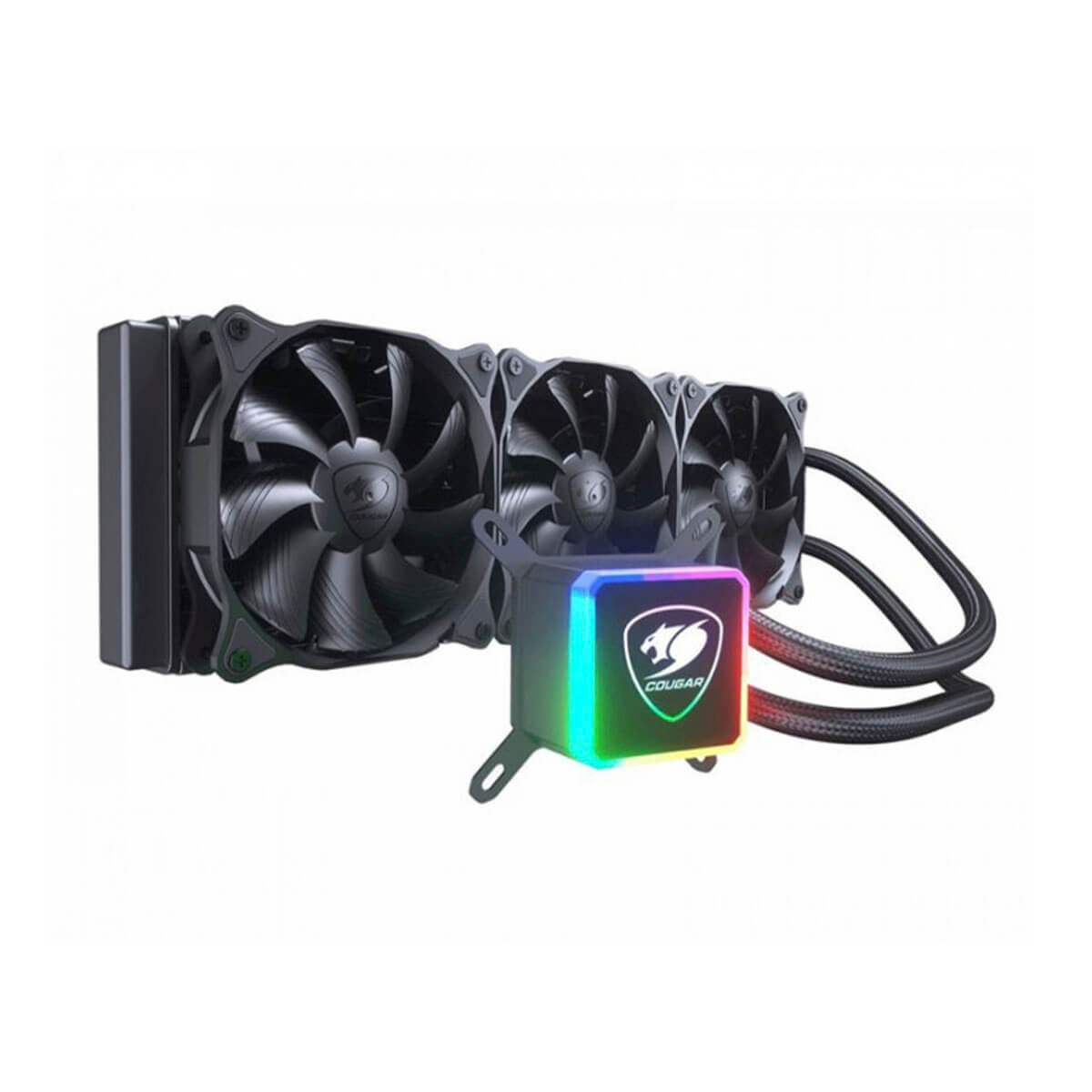 Система водяного охлаждения Cougar Aqua 360 RGB, Intel:775/1155/1156/1366/2011/2066, AMD:AM4/FM2/FM1/AM3+/AM3/AM2+/AM2, 394х120х27мм, 4-pin
Система водяного охлаждения Cougar Aqua 360 RGB, Intel:775/1155/1156/1366/2011/2066, AMD:AM4/FM2/FM1/AM3+/AM3/AM2+/AM2, 394х120х27мм, 4-pin