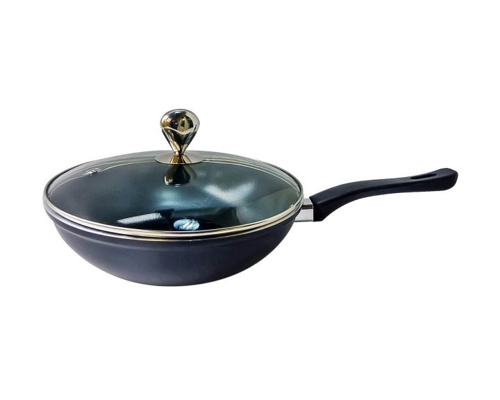 Кованный алюминиевый вок Giakoma G-1015-28
Кованный алюминиевый вок Giakoma G-1015-28