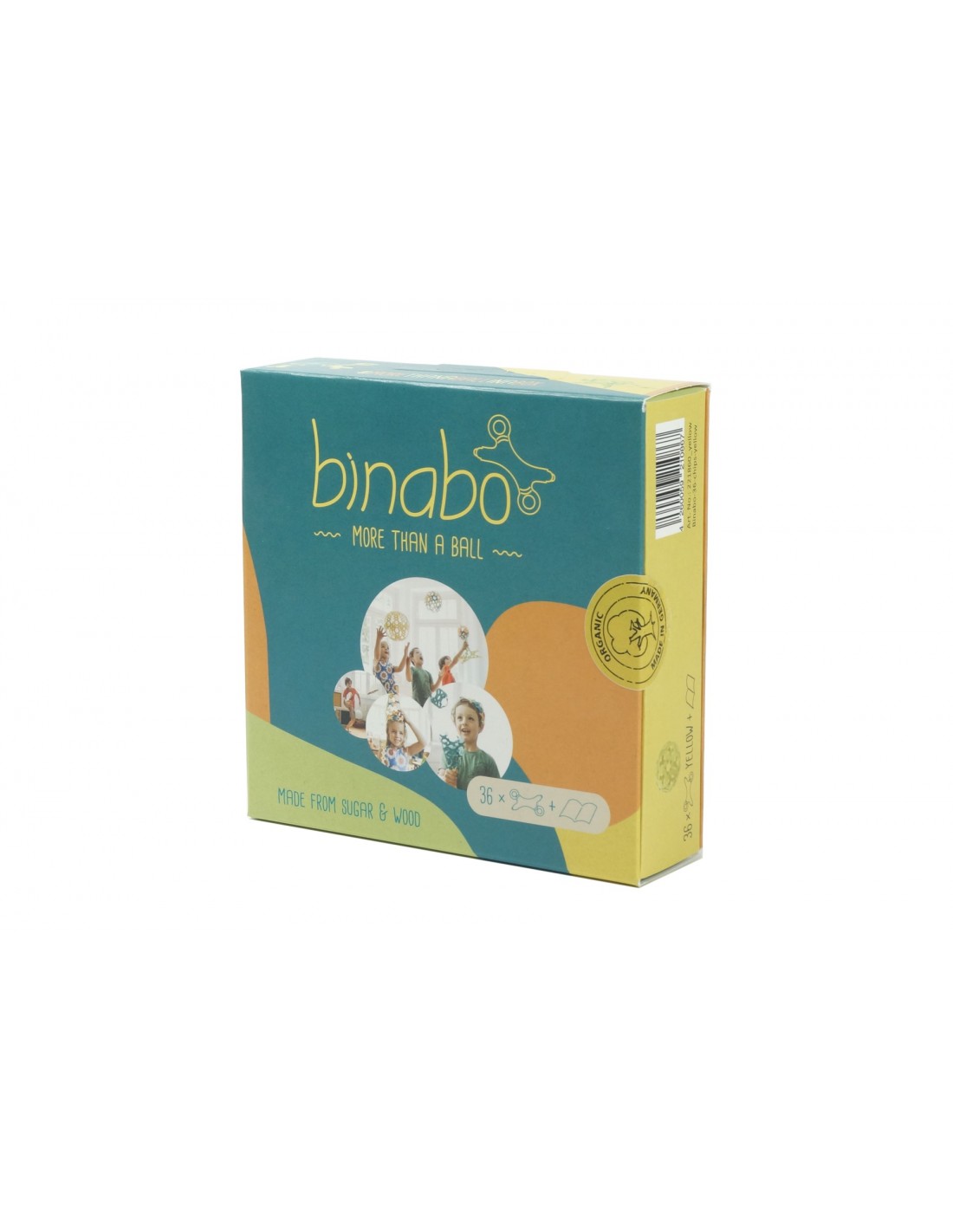 Конструктор TicToys (Германия) BINABO - 36 элементов (цвет желтый) (221860_yellow)
Конструктор TicToys (Германия) BINABO - 36 элементов (цвет желтый) (221860_yellow)