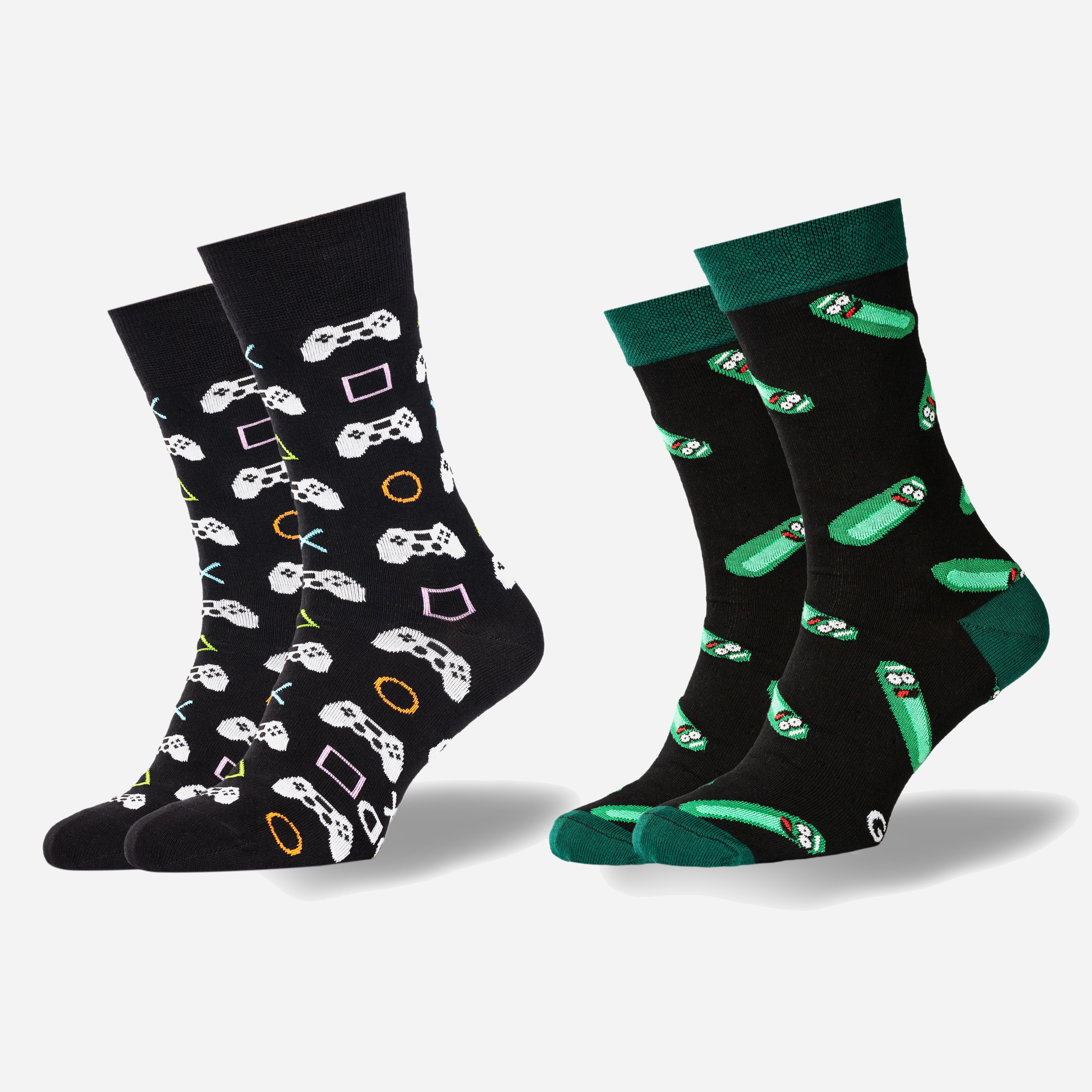 Набор носков GoodSox Crazy Cucumber + Gamer 8046 - 2 пары Черный, Набор носков GoodSox Crazy Cucumber + Gamer 8046 41-46 2 пары Черный
Набор носков GoodSox Crazy Cucumber + Gamer 8046 - 2 пары Черный, Набор носков GoodSox Crazy Cucumber + Gamer 8046 41-46 2 пары Черный