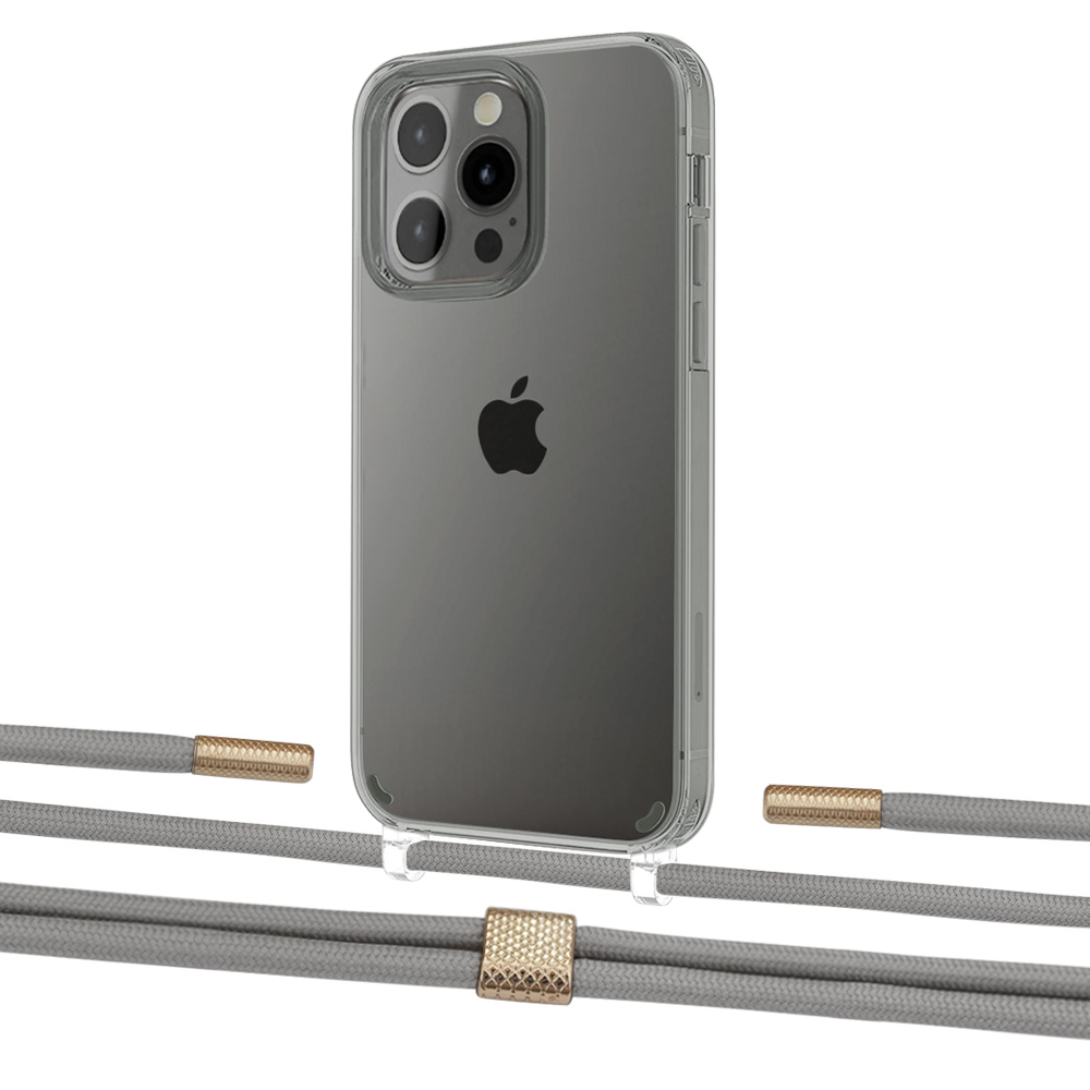 Чехол Upex Crossbody Protection Case для iPhone 13 Pro Max Crystal with Twine Gray and Fausset Gold
Чехол Upex Crossbody Protection Case для iPhone 13 Pro Max Crystal with Twine Gray and Fausset Gold