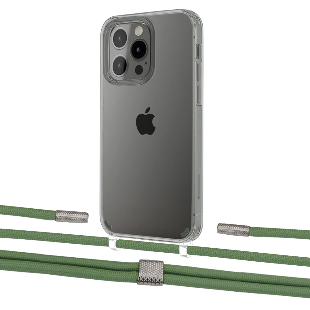 Чехол Upex Crossbody Protection Case для iPhone 13 Pro Max Crystal with Twine Mint and Fausset Silver
Чехол Upex Crossbody Protection Case для iPhone 13 Pro Max Crystal with Twine Mint and Fausset Silver