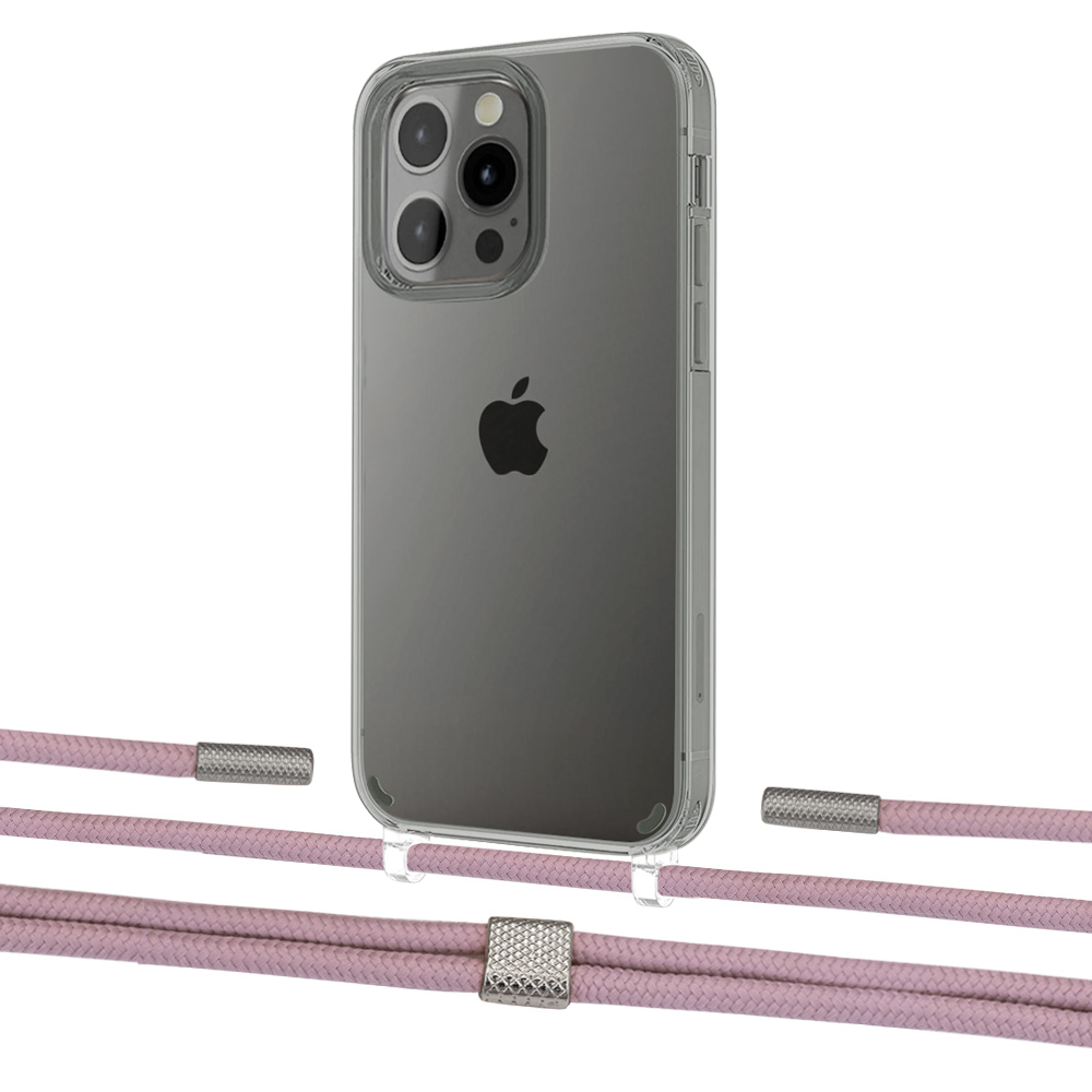 Чехол Upex Crossbody Protection Case для iPhone 13 Pro Crystal with Twine Rose Gold and Fausset Silver
Чехол Upex Crossbody Protection Case для iPhone 13 Pro Crystal with Twine Rose Gold and Fausset Silver