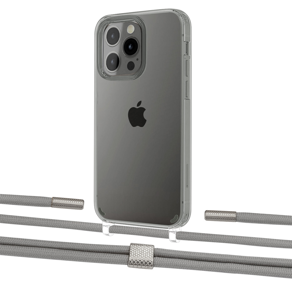 Чехол Upex Crossbody Protection Case для iPhone 13 Pro Crystal with Twine Gray and Fausset Silver
Чехол Upex Crossbody Protection Case для iPhone 13 Pro Crystal with Twine Gray and Fausset Silver