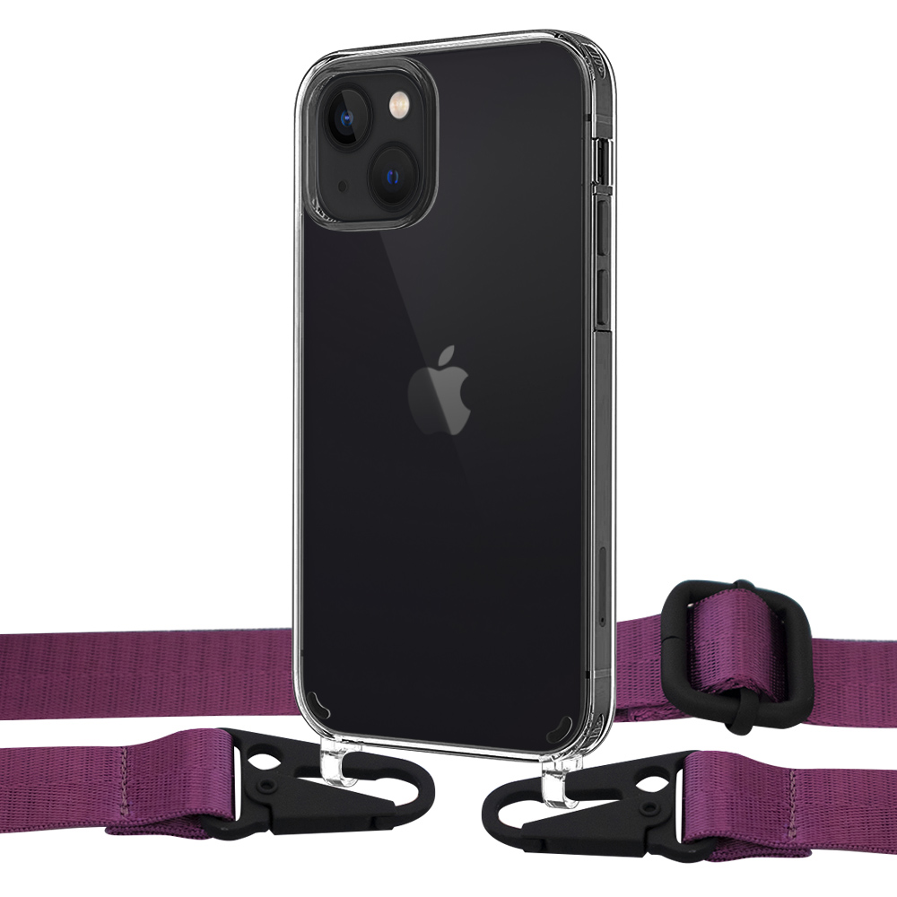 Чехол Upex Crossbody Protection Case для iPhone 13 Crystal with Harness Amethyst
Чехол Upex Crossbody Protection Case для iPhone 13 Crystal with Harness Amethyst