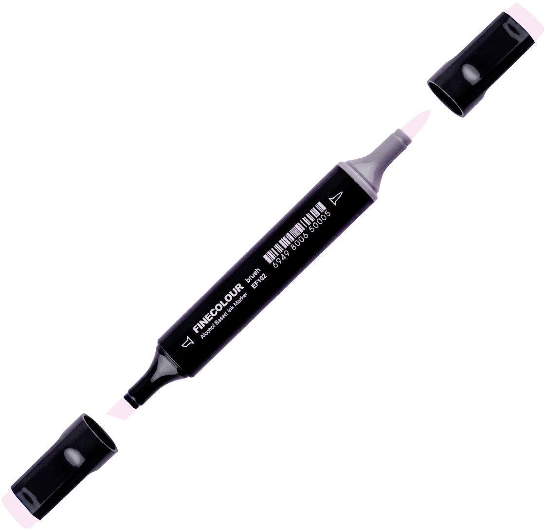 Маркер Finecolour Brush спиртовой 343 сахаристо-миндальный розовый RV343 (EF102-343N)
Маркер Finecolour Brush спиртовой 343 сахаристо-миндальный розовый RV343 (EF102-343N)
