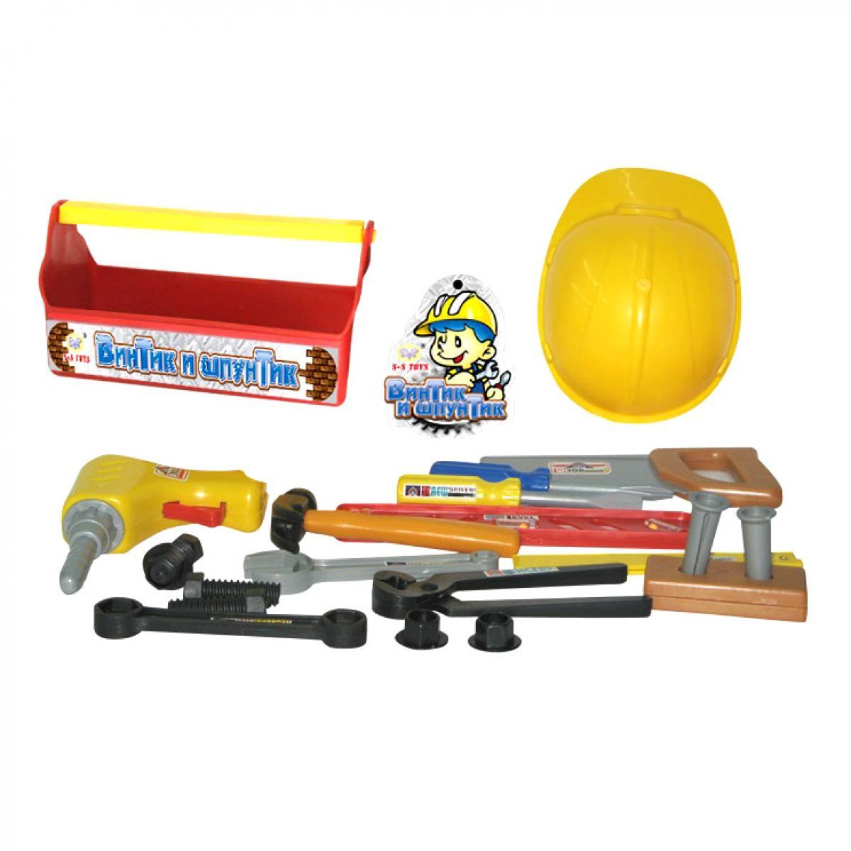 Игровой набор Essa Toys Винтик и Шпунтик Ящик с инструментами 20 предметов (2920)
Игровой набор Essa Toys Винтик и Шпунтик Ящик с инструментами 20 предметов (2920)