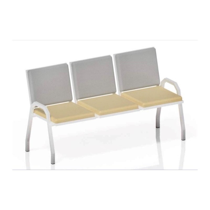 Банкетка коридорная со спинкой медицинская Атон БК-3-СП
Банкетка коридорная со спинкой медицинская Атон БК-3-СП