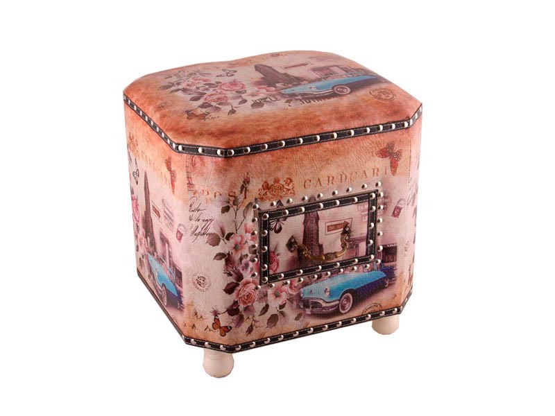 Пуф Elen Путешествие 706-023, 43х37см 
Пуф Elen Путешествие 706-023, 43х37см