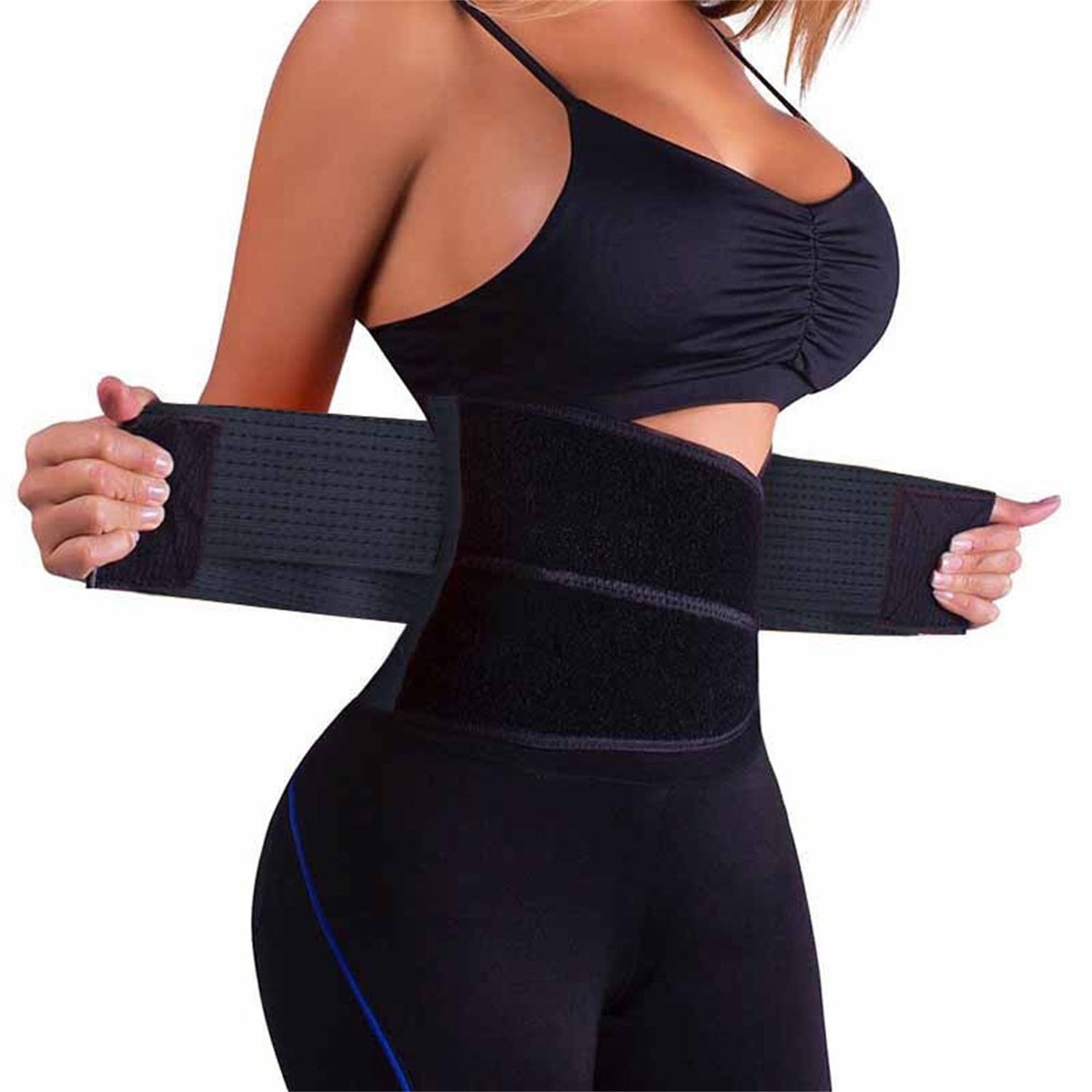Фитнес корсет / Пояс для спины, для похудения FitnessON утягивающий с двумя липучками для талии ЧЁРНЫЙ Размер XL
Фитнес корсет / Пояс для спины, для похудения FitnessON утягивающий с двумя липучками для талии ЧЁРНЫЙ Размер XL
