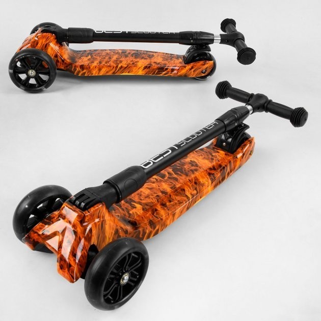 Детский Самокат трехколесный Best Scooter MAXI (6) Огонь , складной алюминиевый руль, 3 колеса PU со светом, переднее 130х35 мм, заднее 80х45 мм
Детский Самокат трехколесный Best Scooter MAXI (6) Огонь , складной алюминиевый руль, 3 колеса PU со светом, переднее 130х35 мм, заднее 80х45 мм