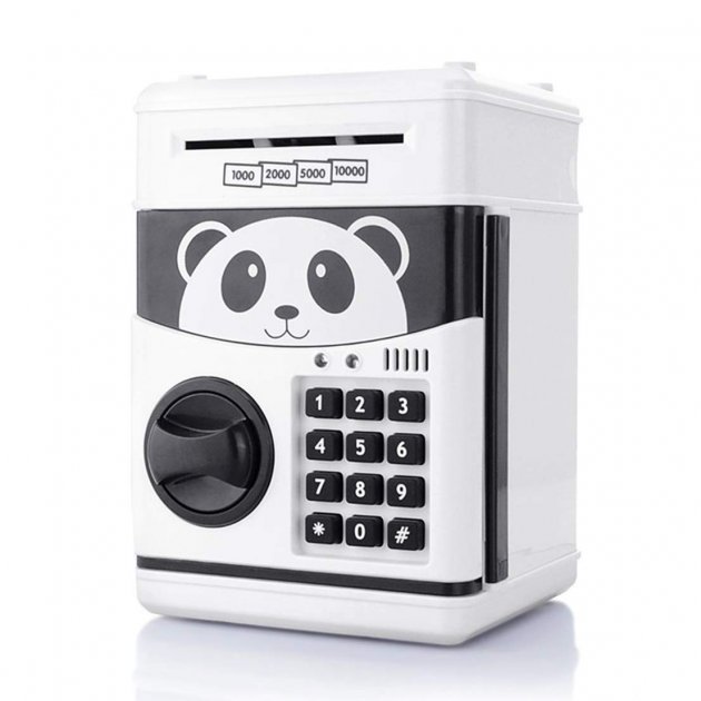 Современный сейф BANK NUMBER PANDA EL 510 1 копилка детская игрушка с кодовым замком Панда Черно белая (TZ9re78re9r9)
Современный сейф BANK NUMBER PANDA EL 510 1 копилка детская игрушка с кодовым замком Панда Черно белая (TZ9re78re9r9)