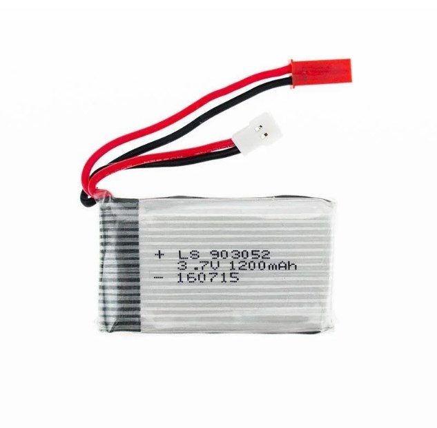 Усиленная батарея (аккумулятор) 1200mAh для квадрокоптера Syma X5C, X5SC, X5SW JJRC SKRC Q16 FY326 Q7 MJX 903052
Усиленная батарея (аккумулятор) 1200mAh для квадрокоптера Syma X5C, X5SC, X5SW JJRC SKRC Q16 FY326 Q7 MJX 903052
