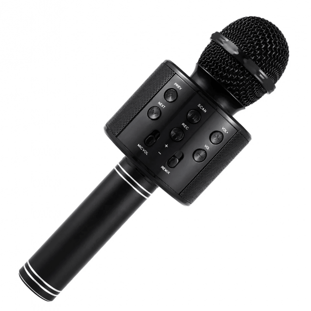 Беспроводной караоке микрофон с динамиком Bluetooth WS 858 WSTER USB black (TOP1811Er)
Беспроводной караоке микрофон с динамиком Bluetooth WS 858 WSTER USB black (TOP1811Er)