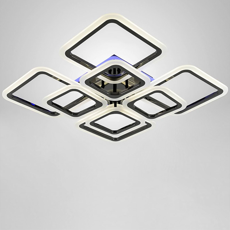 Люстра стельова LED з RGB підсвічуванням Light House NM-16470/4+4 GM RGB 192W+30W чорний хром
Люстра стельова LED з RGB підсвічуванням Light House NM-16470/4+4 GM RGB 192W+30W чорний хром