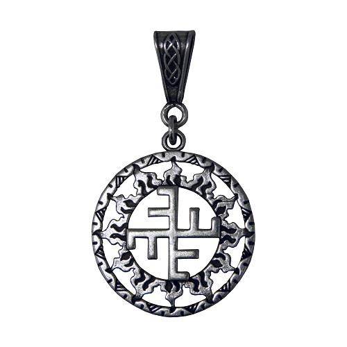 Амулет кулон Небесный Крест в Солнечном круге Semantic Jewelry Серебрение 5.0 x 2.8 x 0.2 см
Амулет кулон Небесный Крест в Солнечном круге Semantic Jewelry Серебрение 5.0 x 2.8 x 0.2 см