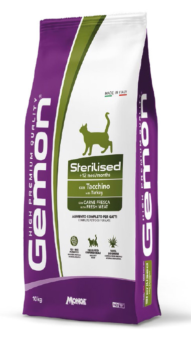 Корм для стерилизованных кошен Gemon cat Sterilised (Light stirility) з індичкою 10 кг (70005661)
Корм для стерилизованных кошен Gemon cat Sterilised (Light stirility) з індичкою 10 кг (70005661)