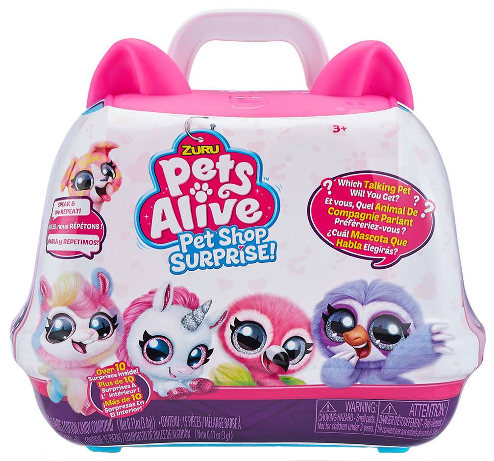 Интерактивный игровой набор Pets Alive Pet Shop Surprise Любимец-повторюшка (9523) (4894680016316)
Интерактивный игровой набор Pets Alive Pet Shop Surprise Любимец-повторюшка (9523) (4894680016316)