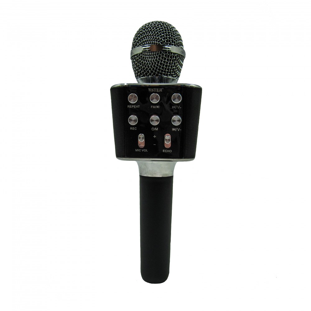 Беспроводной караоке микрофон Bluetooth WSTER WS 1688 USB AUX Черный (TSM4566777ERT)
Беспроводной караоке микрофон Bluetooth WSTER WS 1688 USB AUX Черный (TSM4566777ERT)