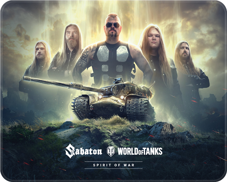 Игровая поверхность WORLD OF TANKS Sabaton Limited Edition Band L (FWGMPSBBAND21SD0L)
Игровая поверхность WORLD OF TANKS Sabaton Limited Edition Band L (FWGMPSBBAND21SD0L)