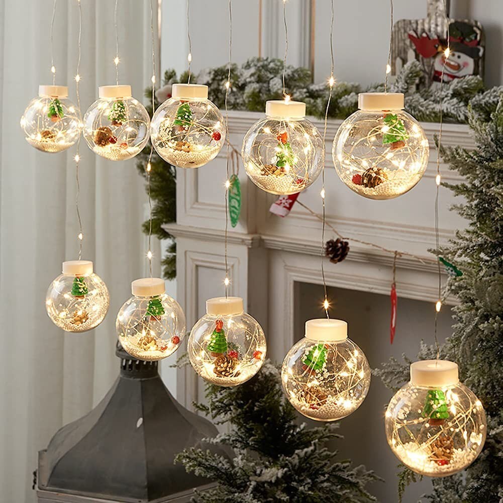 Гирлянда новогодняя Xmas Copper curtain ball lamp 3 х 1.5 м 200L W-1 Гирлянда шары прозрачные рождественские с ёлкой внутри Белое свечение
Гирлянда новогодняя Xmas Copper curtain ball lamp 3 х 1.5 м 200L W-1 Гирлянда шары прозрачные рождественские с ёлкой внутри Белое свечение