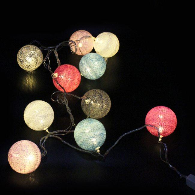 Светодиодная гирлянда с коннектором Xmas Balls 7279 Шарики 10 LED-ламп 2 м Мультицветная (gr_015138)
Светодиодная гирлянда с коннектором Xmas Balls 7279 Шарики 10 LED-ламп 2 м Мультицветная (gr_015138)