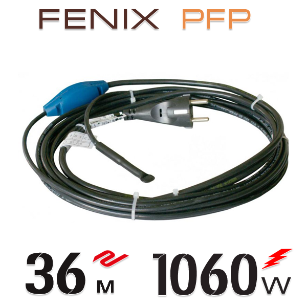 Нагревательный двужильный кабель Fenix PFP 30 Вт/м со встроенным термостатом - 36 м.п.
Нагревательный двужильный кабель Fenix PFP 30 Вт/м со встроенным термостатом - 36 м.п.