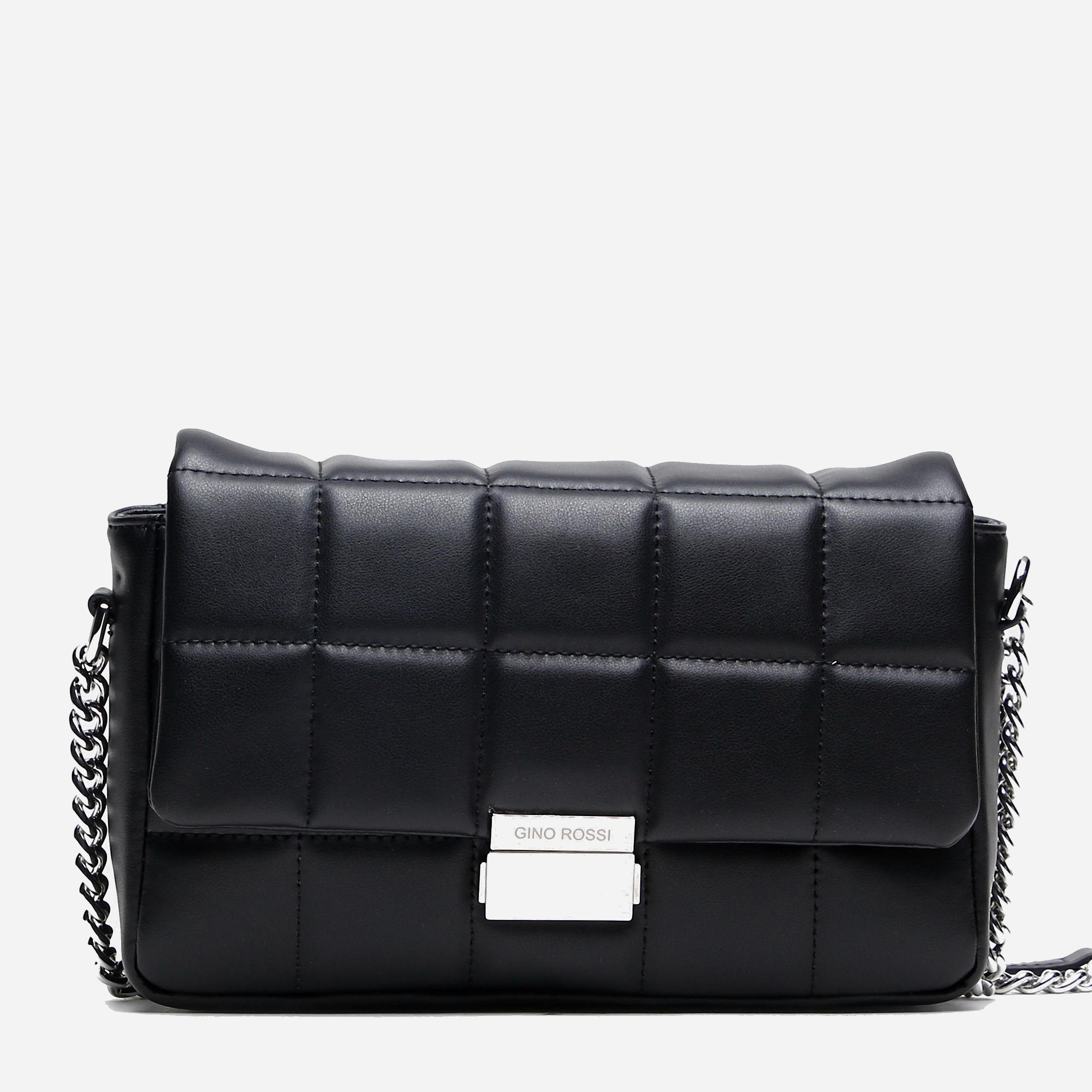 Женская сумка кожаная Gino Rossi CS6288 Черная 
Женская сумка кожаная Gino Rossi CS6288 Черная