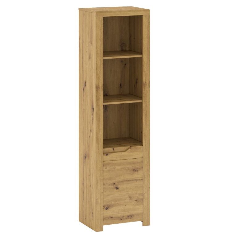 Пенал открытый правый в гостиную из ДСП+МДФ LUNA R2 548x420x2005 Дуб артизан Blonski
Пенал открытый правый в гостиную из ДСП+МДФ LUNA R2 548x420x2005 Дуб артизан Blonski
