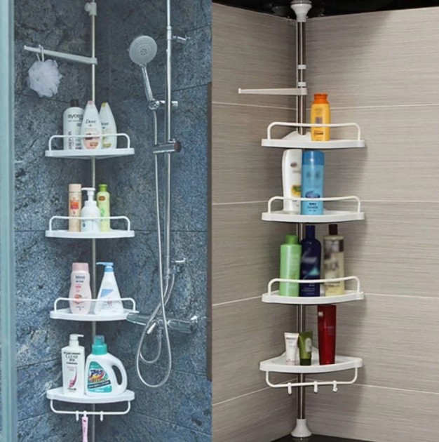 Угловая полка для ванной комнаты Multi Corner Shelf Стойка Стелаж. Прочные, долговечные материалы
Угловая полка для ванной комнаты Multi Corner Shelf Стойка Стелаж. Прочные, долговечные материалы