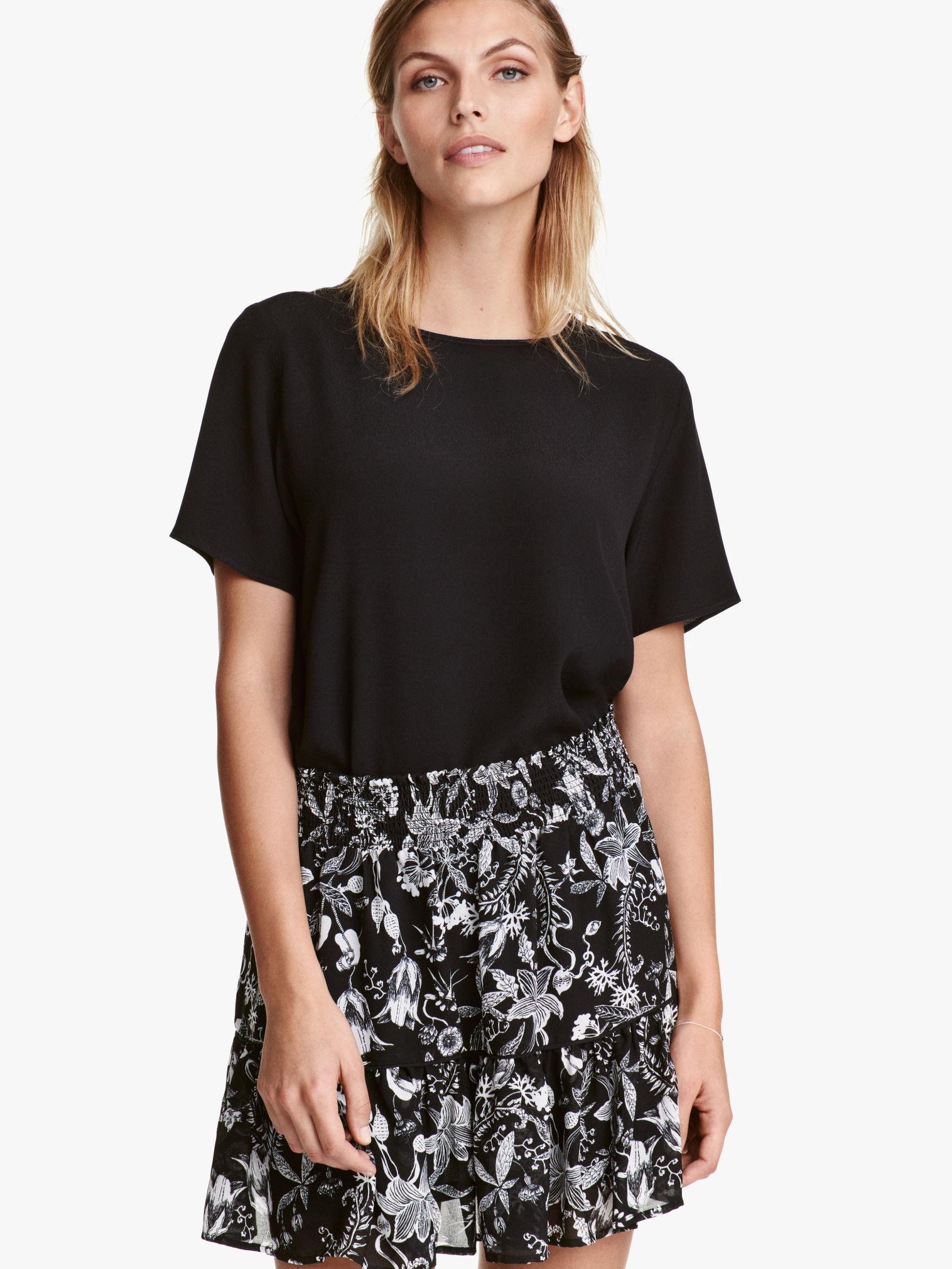Юбка H&M XAZ137146VUDK Черная в белые узоры, Юбка H&M XAZ137146VUDK 42 Черная в белые узоры
Юбка H&M XAZ137146VUDK Черная в белые узоры, Юбка H&M XAZ137146VUDK 42 Черная в белые узоры